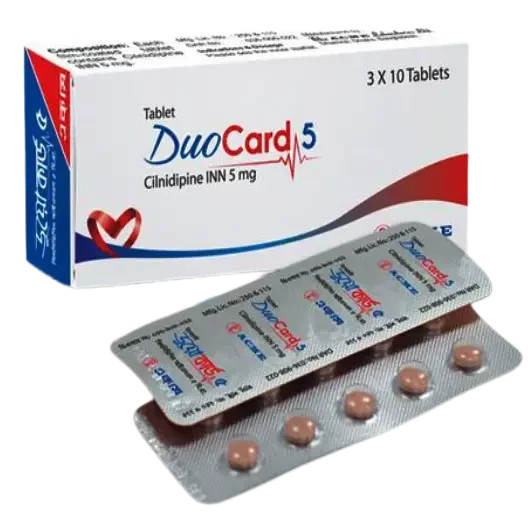 Duocard 5 mg