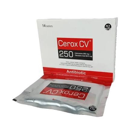 Cerox CV 250 mg