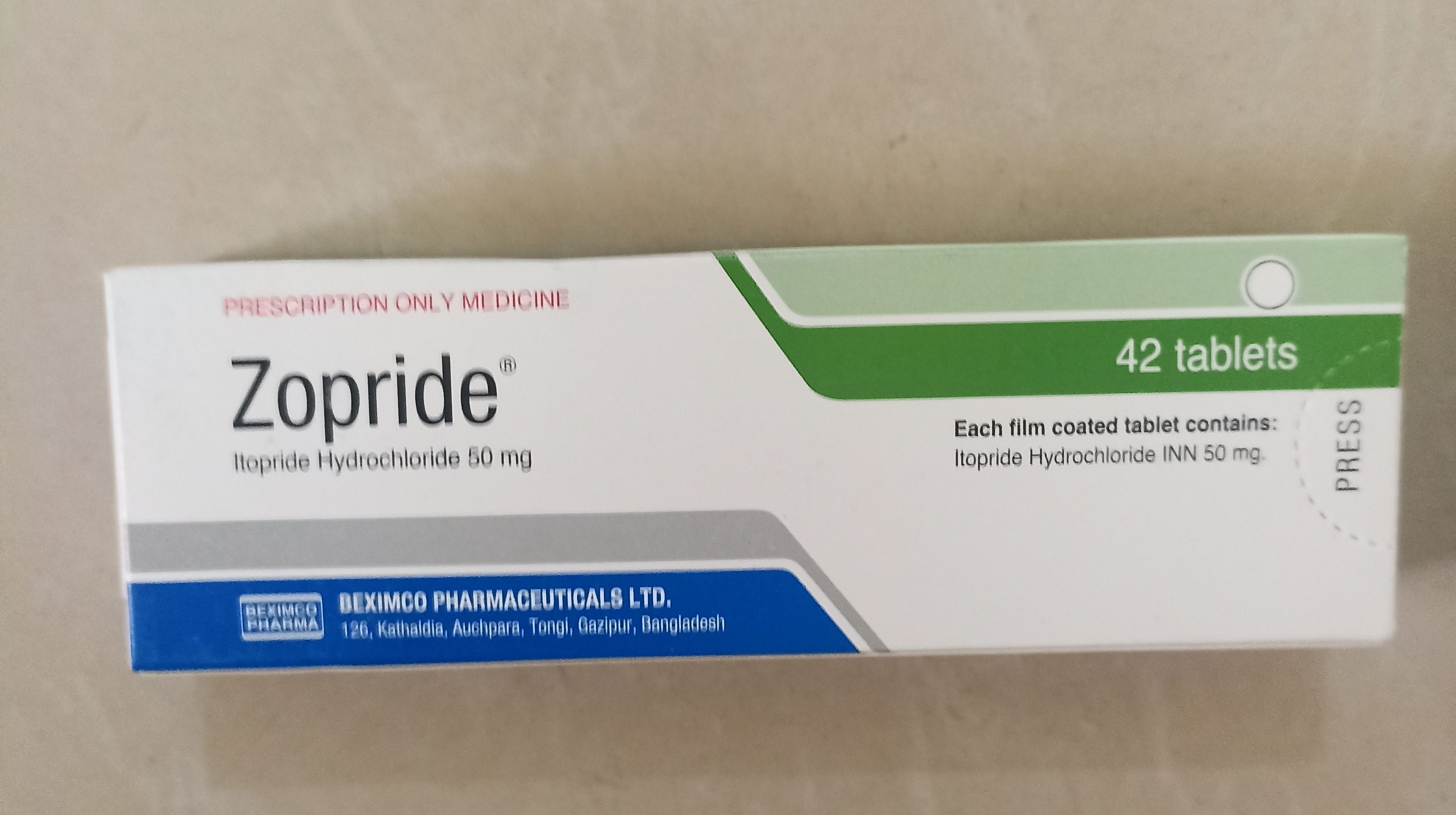 Zopride 50mg