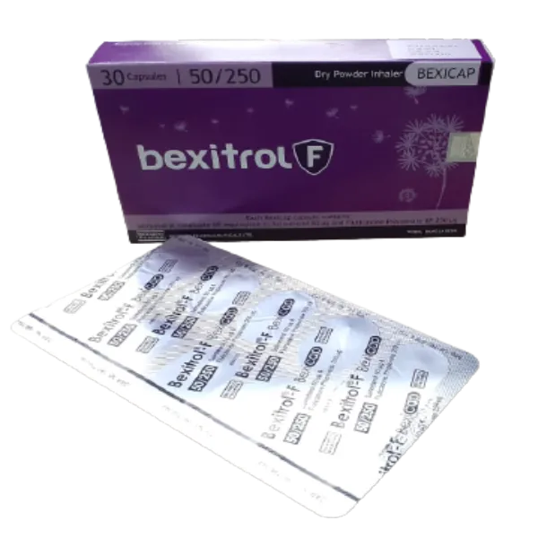Bexitrol F 50/250 cap