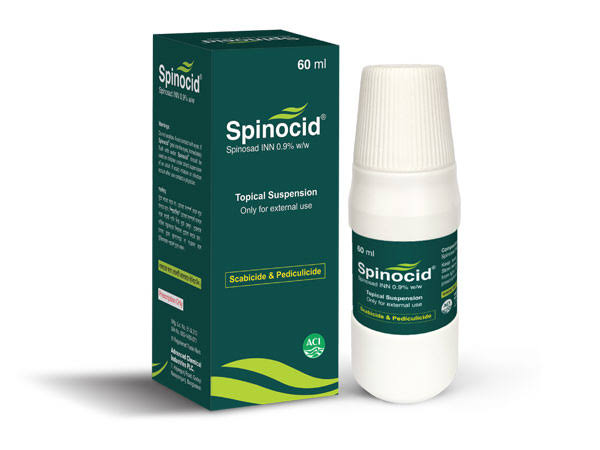 Spinocid topical suspension