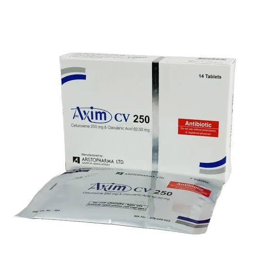 Axim cv 250mg