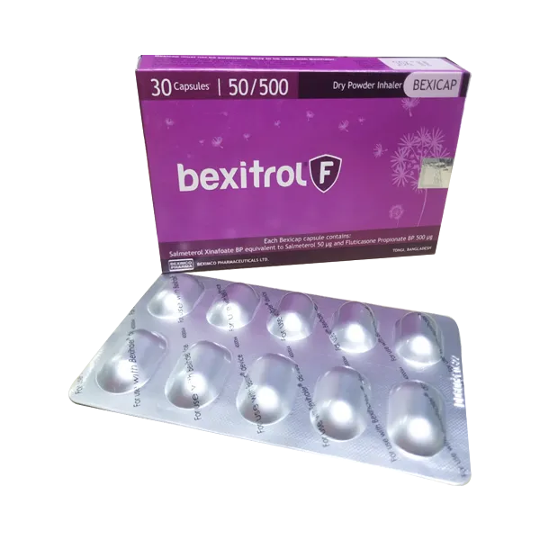 Bexitrol F 50/500 cap