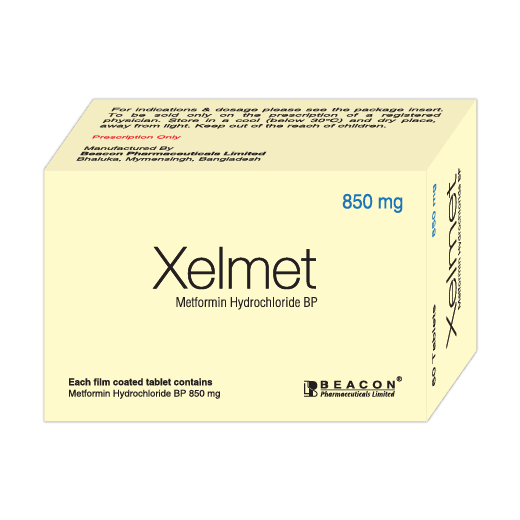 Xelmet 850 mg