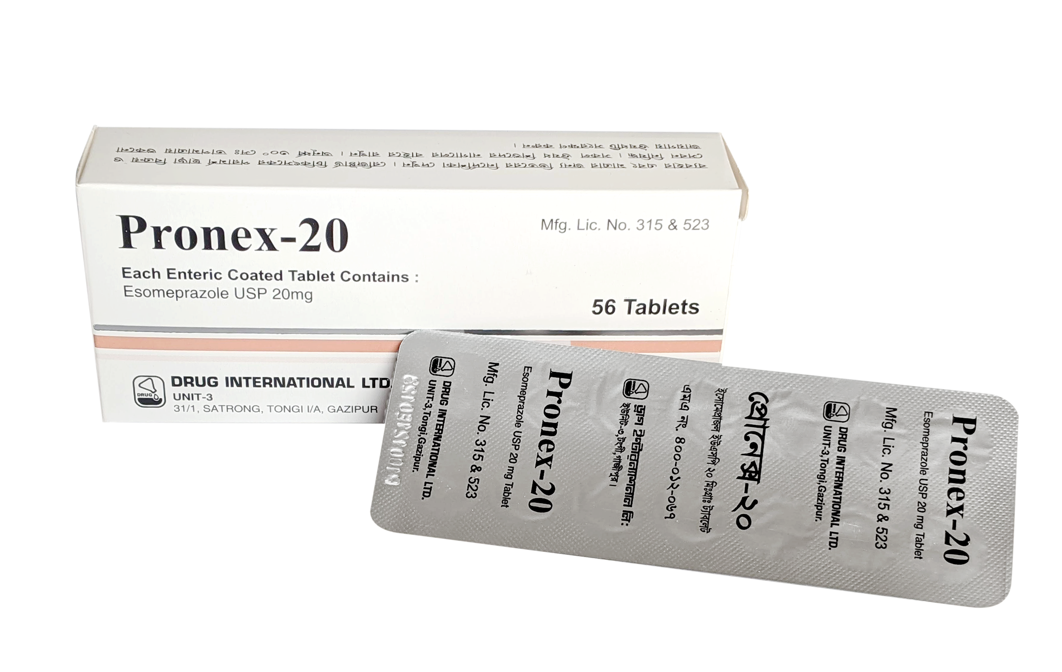 Pronex 20 tab