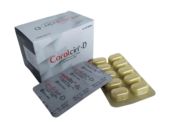 Coralcin D (60tab)