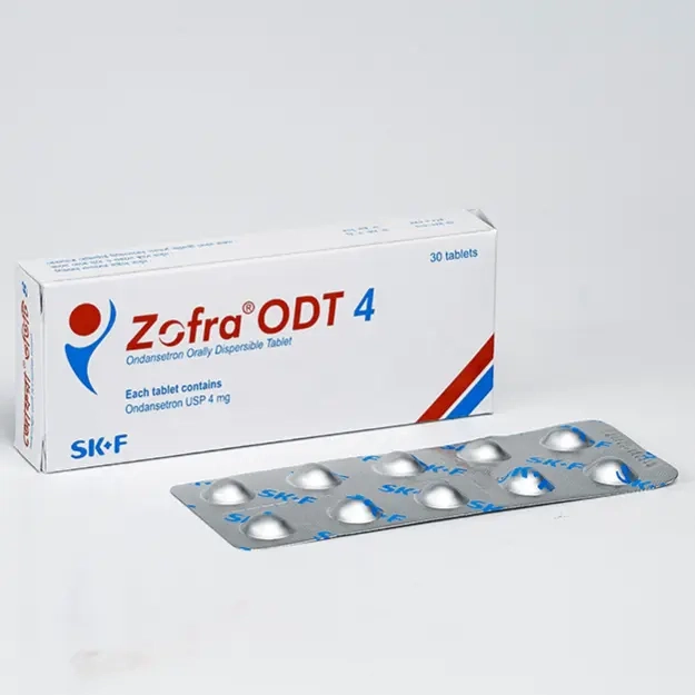 Zofra ODT4 mg
