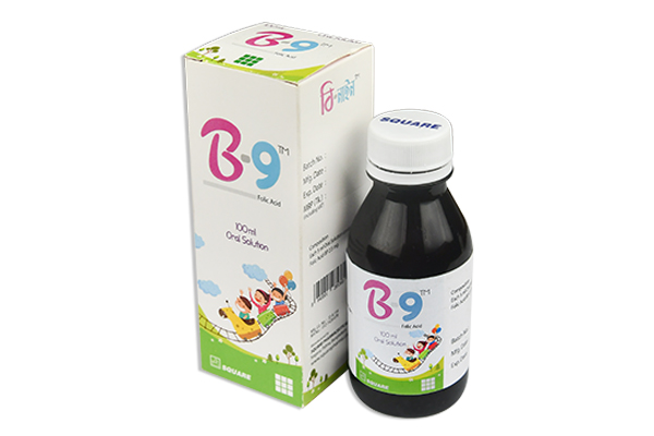 B 9 oral solution