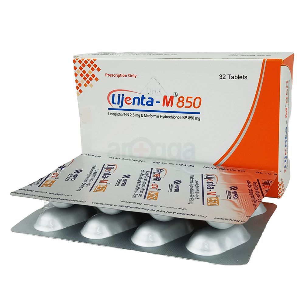 Lijenta-M 850mg