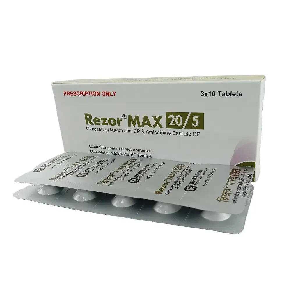 Rezor max 20/5 mg