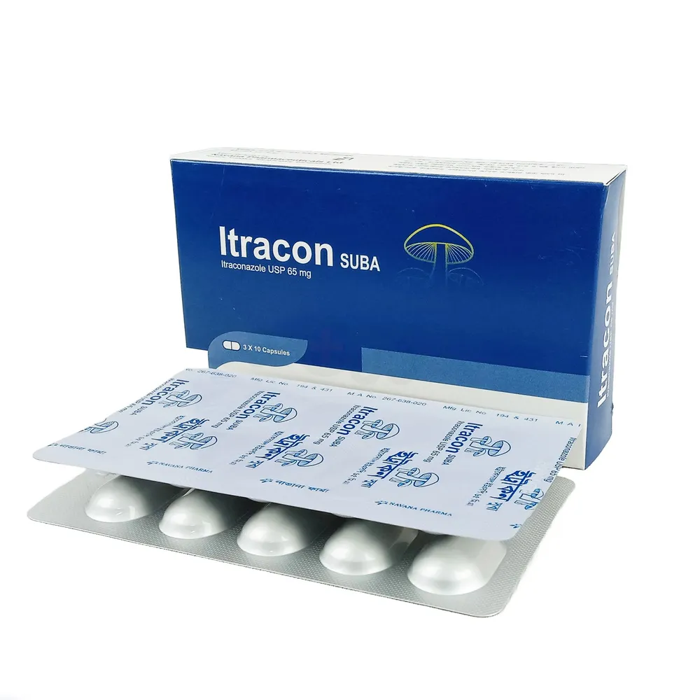Itracon suba 65 mg (60cap)