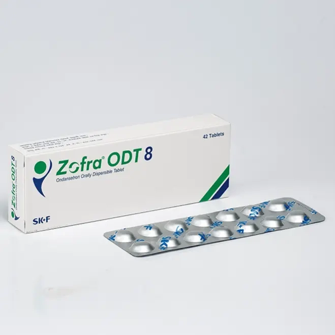 zofra ODT8 mg
