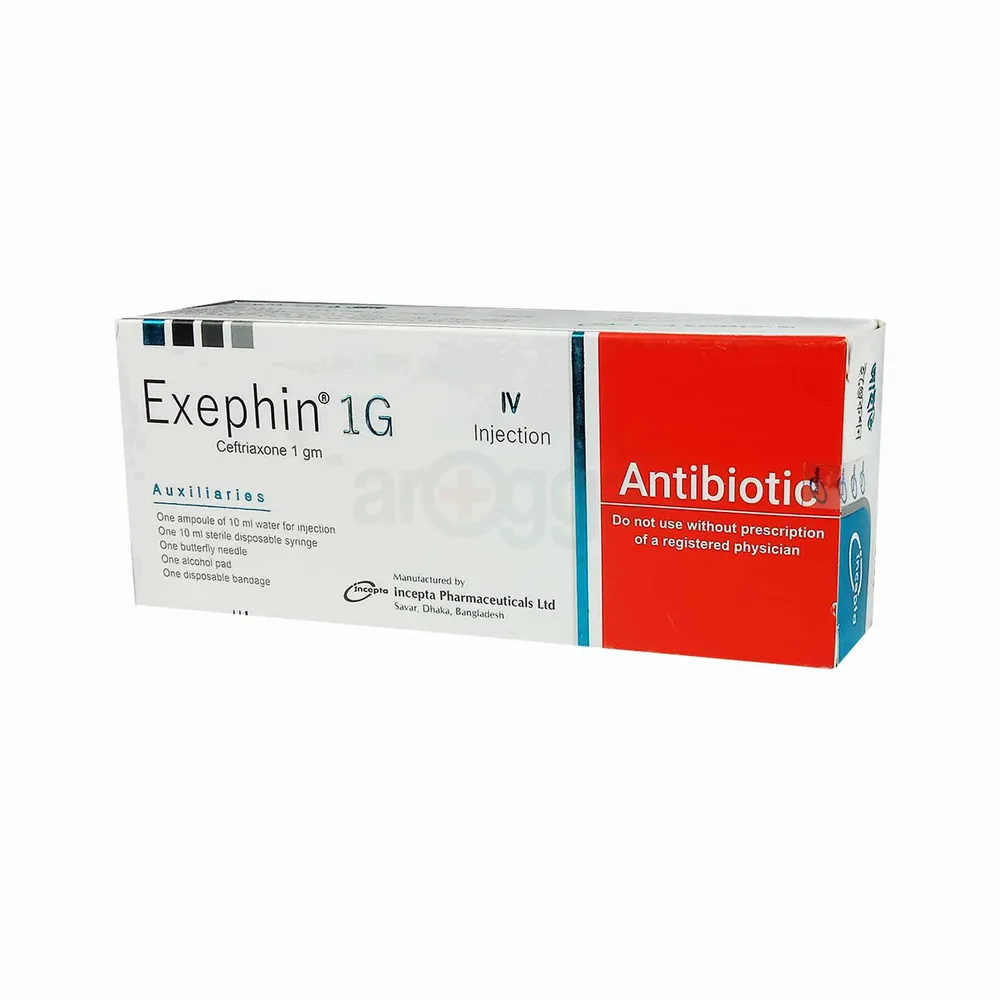 Exephin 1g inj