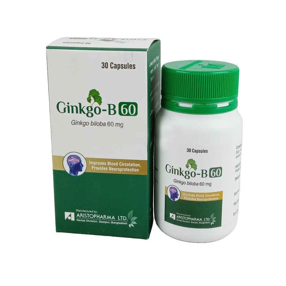 Ginkgo B 60mg