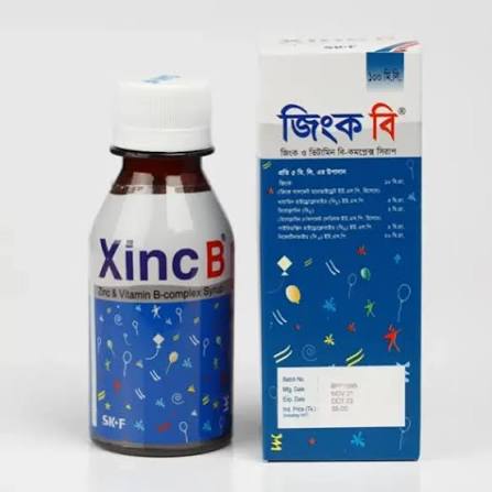 Xinc B syrup 100ml