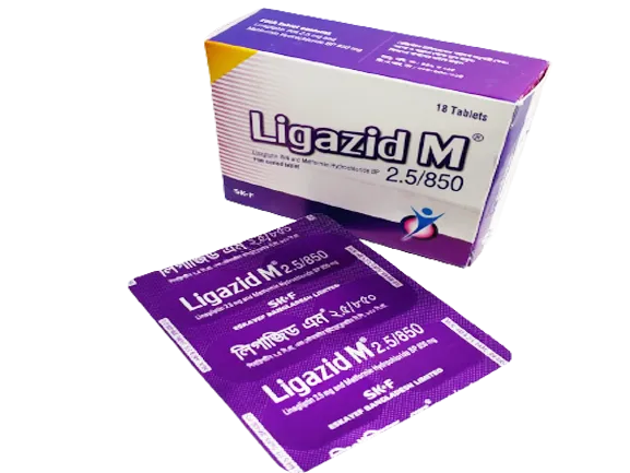Ligazid M 2.5/850mg