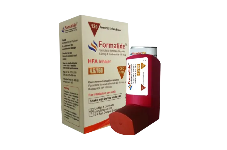 Formatide HFA inhaler