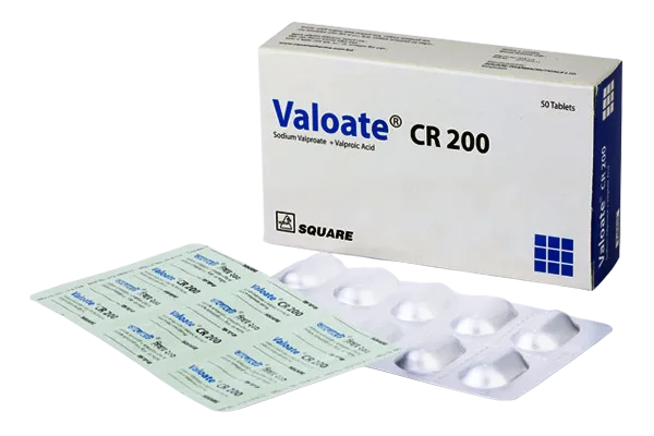 Valoate CR 200 mg