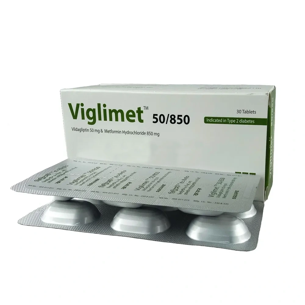 Viglimet 50/850 mg
