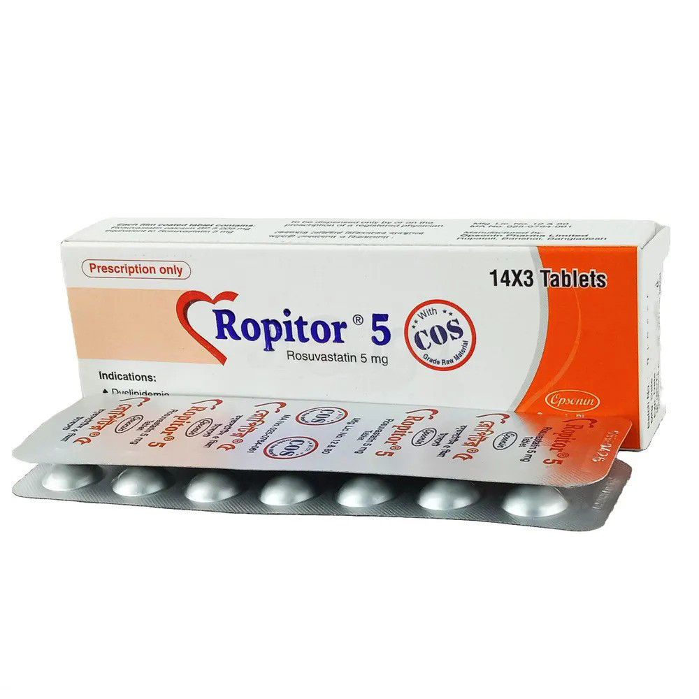 Ropitor 5 mg