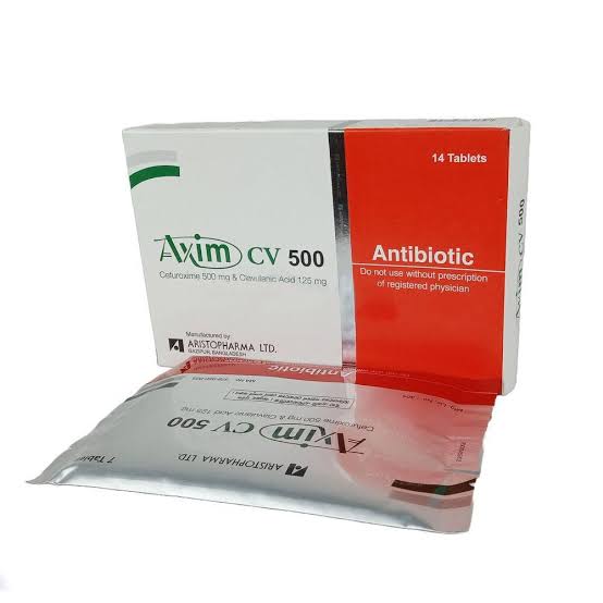 Axim cv 500mg