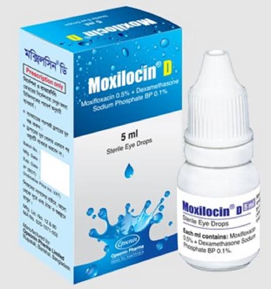 Moxilocin D eye drops