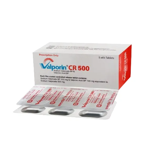 Valporin CR 500 mg