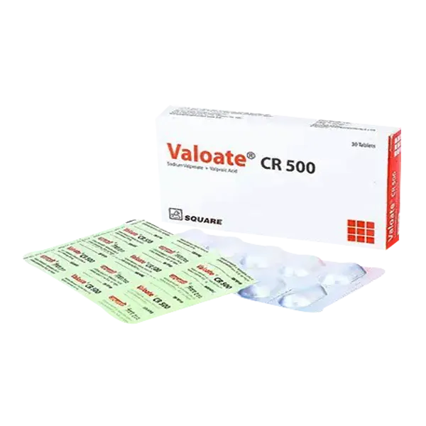 Valoate CR 500 mg