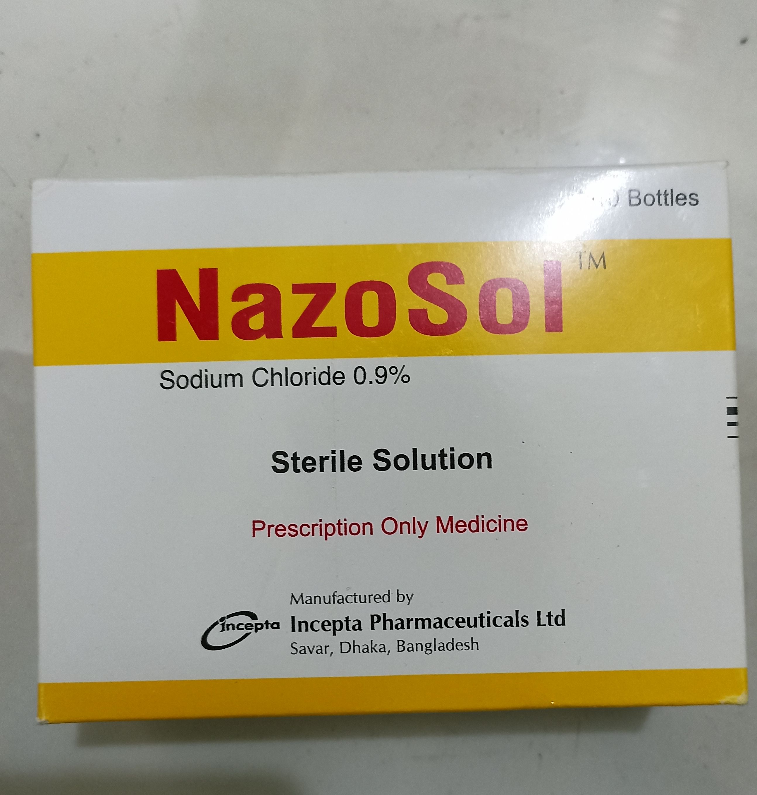 Nazosol sterile solution