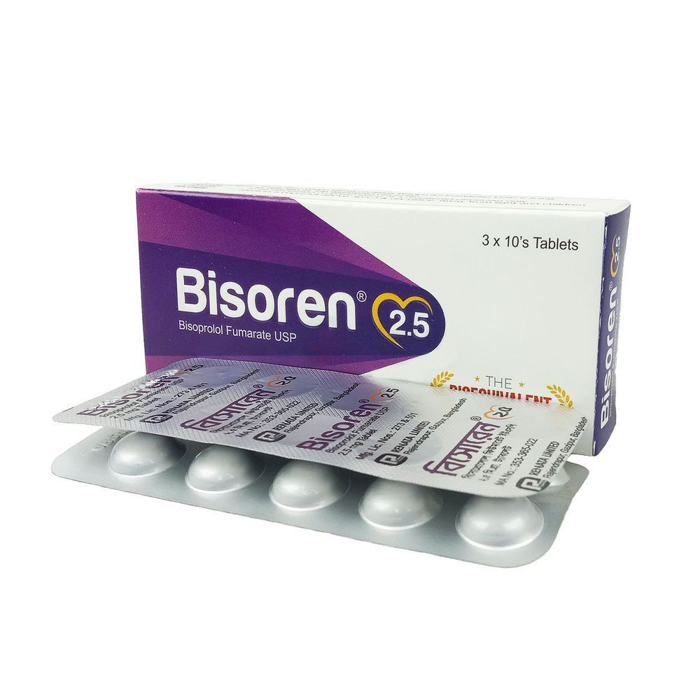 Bisoren 2.5 mg