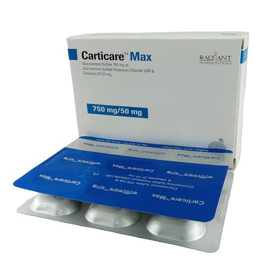 Carticare max  750/50mg