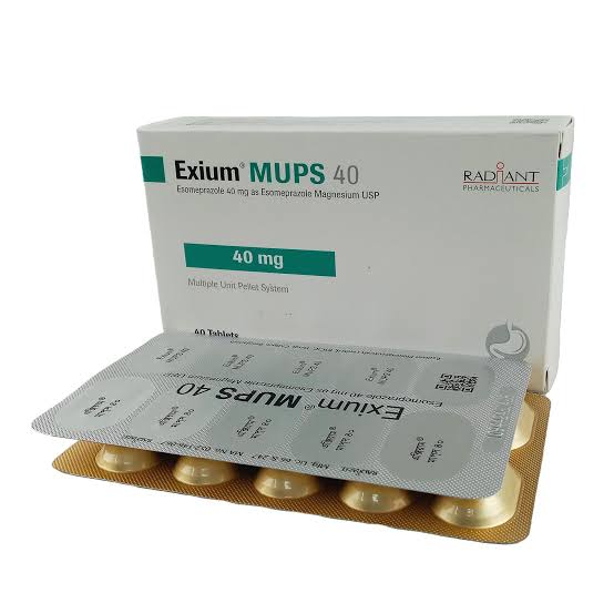Exium mups 40mg